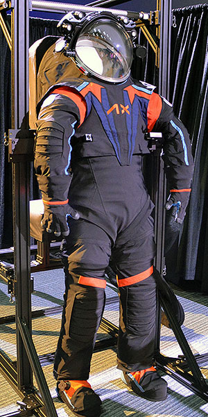 AxEMU spacesuit photograph