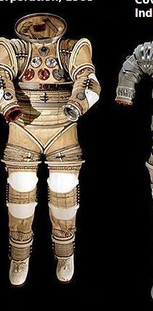 EX1-A Apollo Applications spacesuit photograph