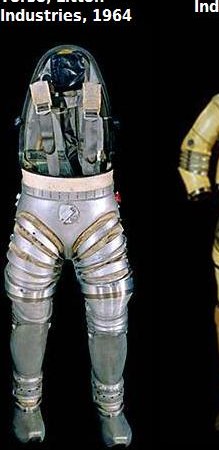 RX-2 Legs with RX-2A Partial Torso spacesuit photograph