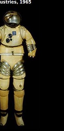 RX-3 MOL Prototype spacesuit photograph