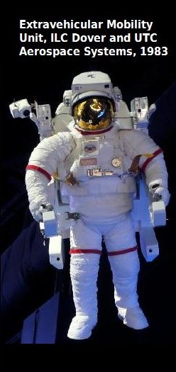 Shuttle Baseline EMU spacesuit photograph