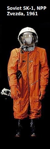 SK-1 / SK-2 spacesuit photograph