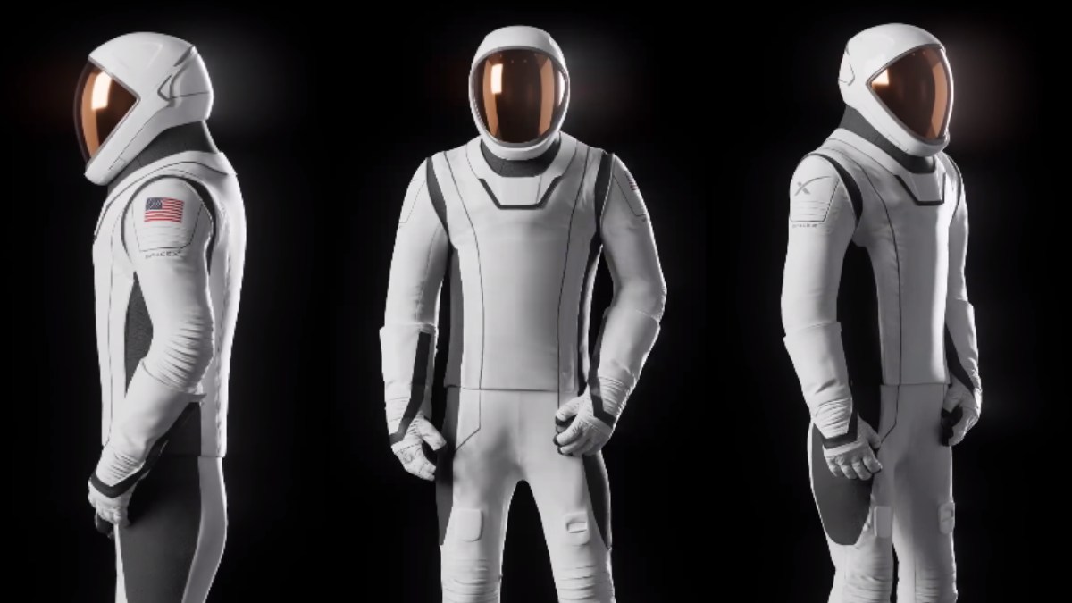 SpaceX IVA Suit spacesuit photograph